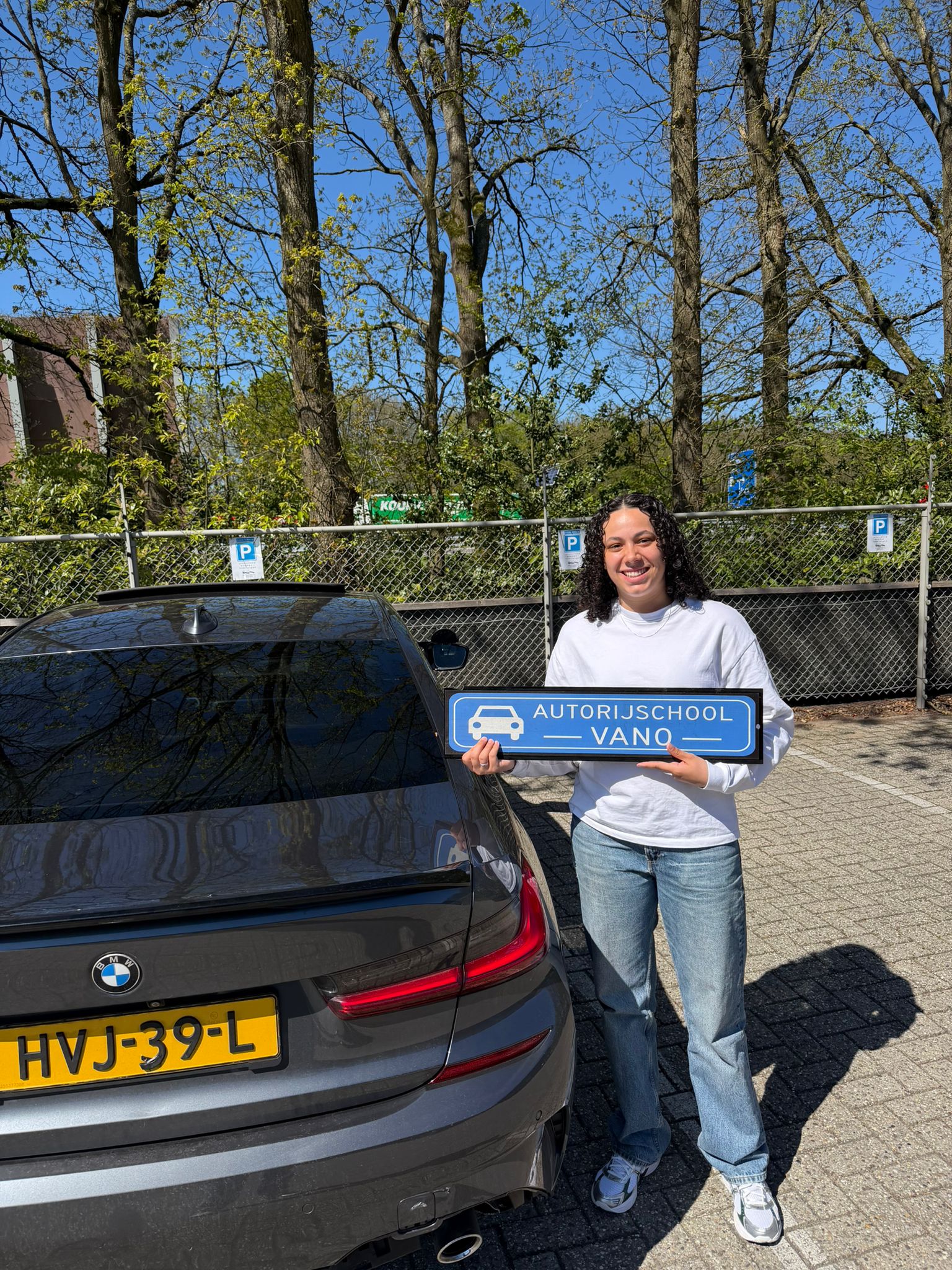 Geslaagde leerling Rijschool Vano