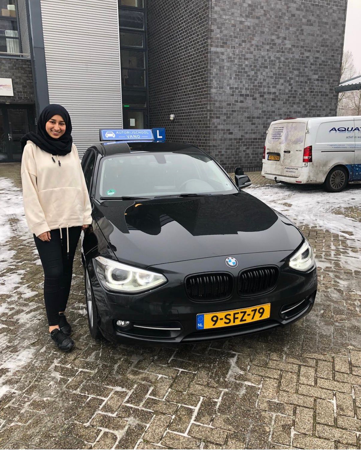 Geslaagde leerling Rijschool Vano