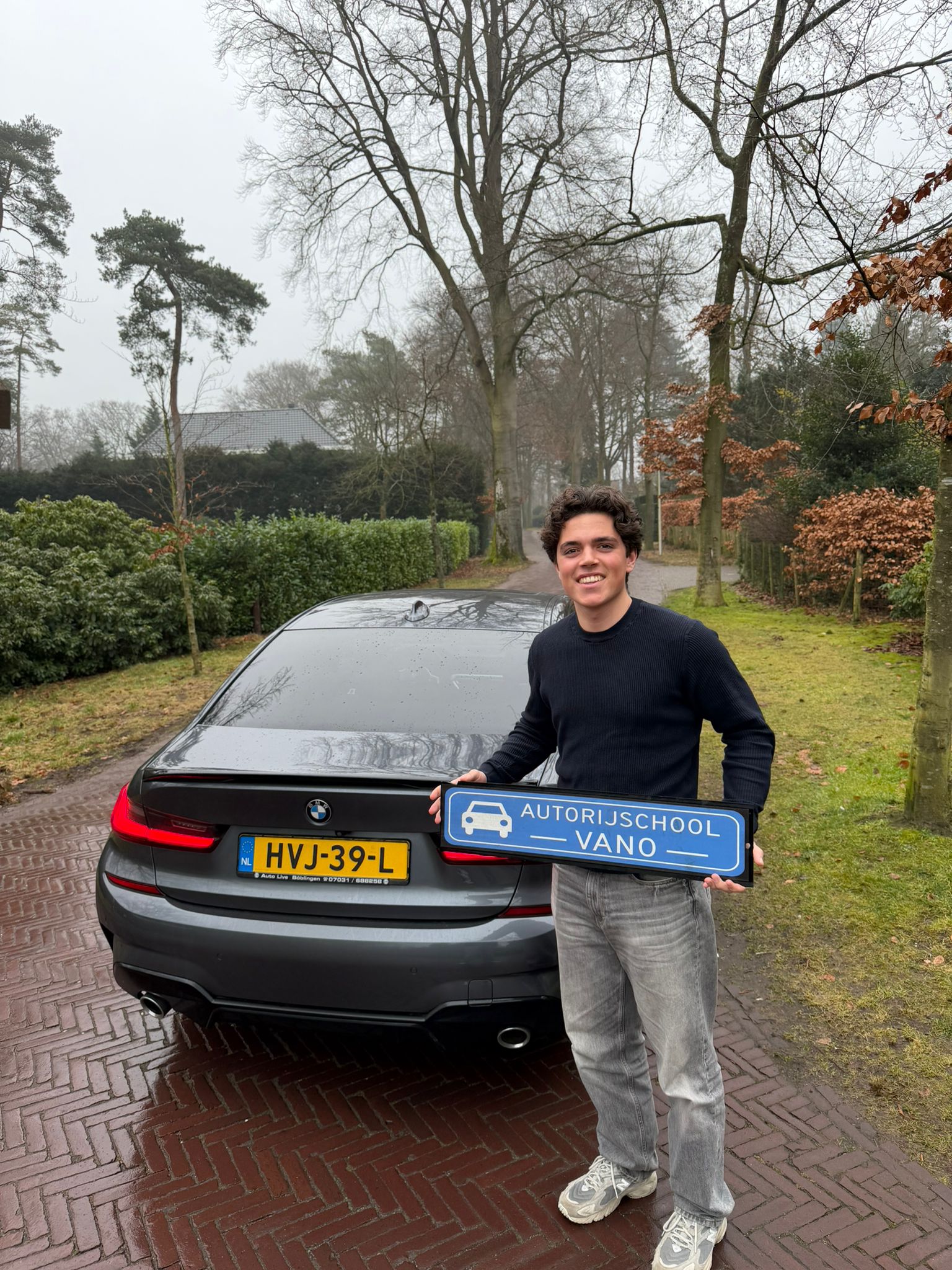 Geslaagde leerling Rijschool Vano