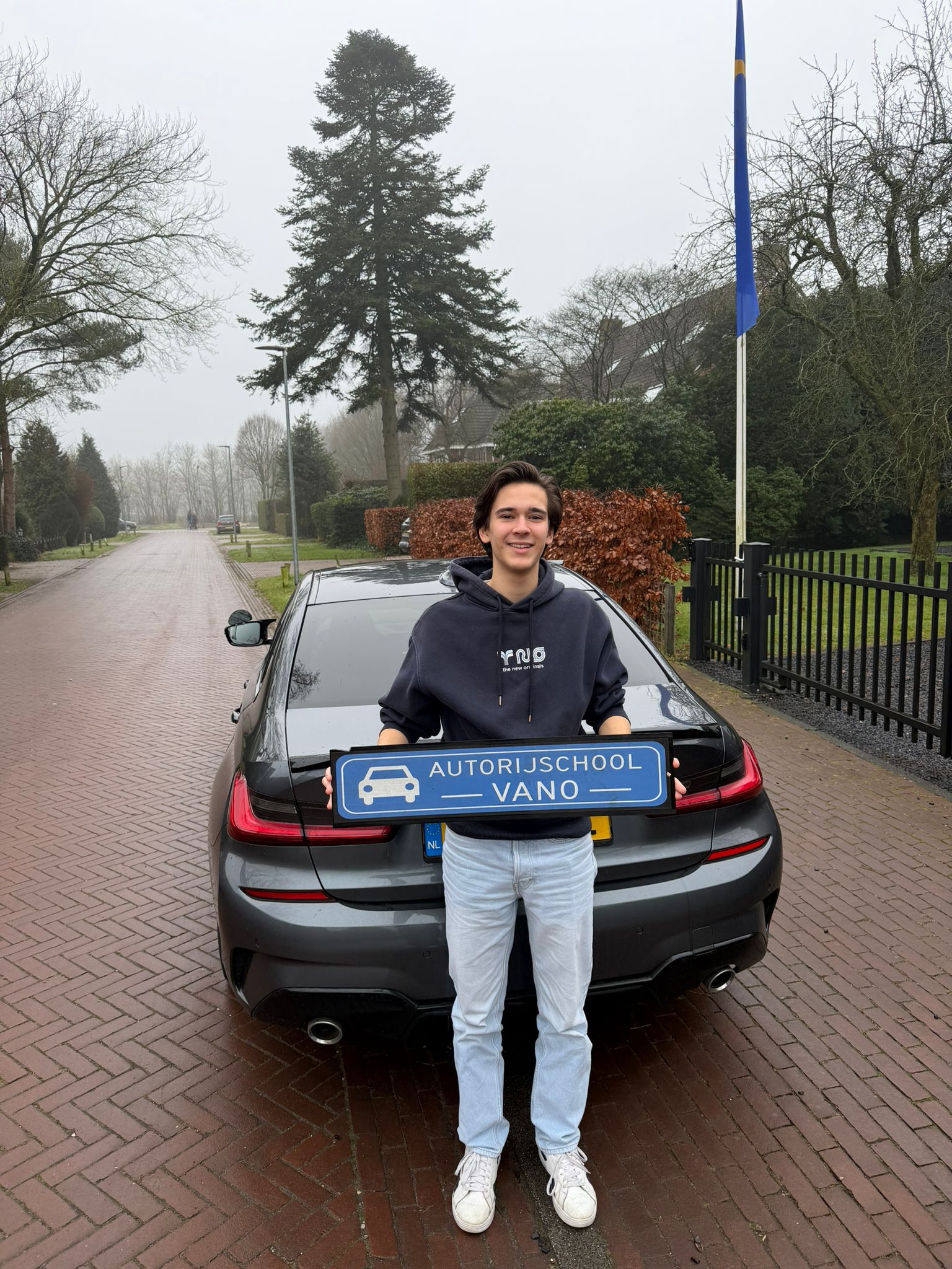 Geslaagde leerling Rijschool Vano