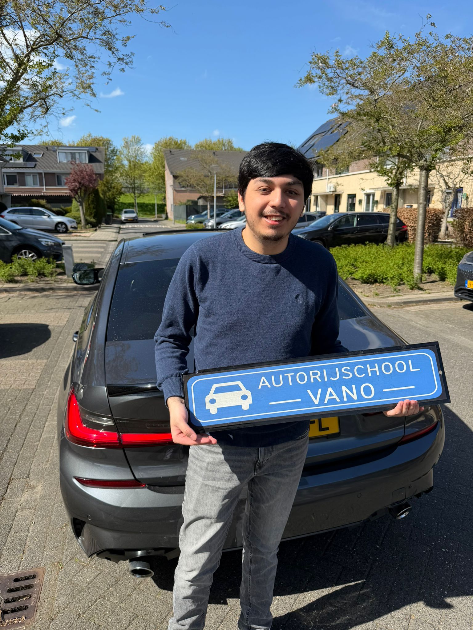 Geslaagde leerling Rijschool Vano